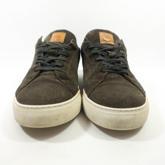 Greats Brooklyn Made in Italy Suede Leather Sneakers - Men's Size 13 - Picture 3 of 10